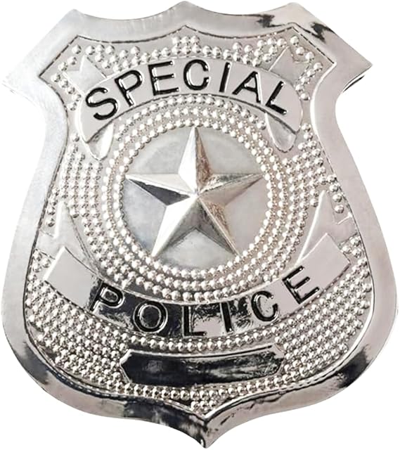 Rubies Metal Police Badge With Star Design | Rubies In Lebanon