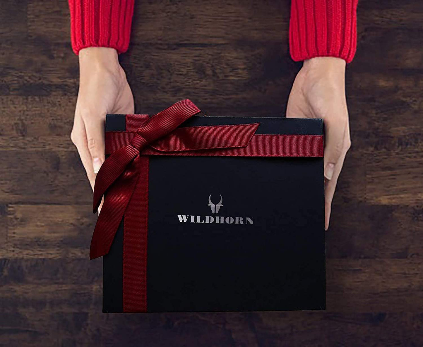 WildHorn Men’s Blue wallet Combo - Medaid International