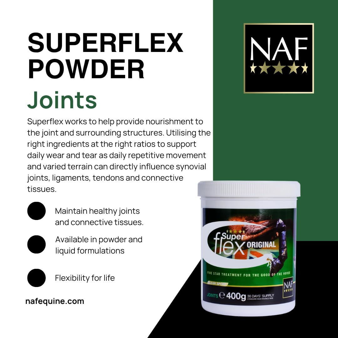 NAF 5 Star Superflex Joint Supplement 400g Clear - Medaid International