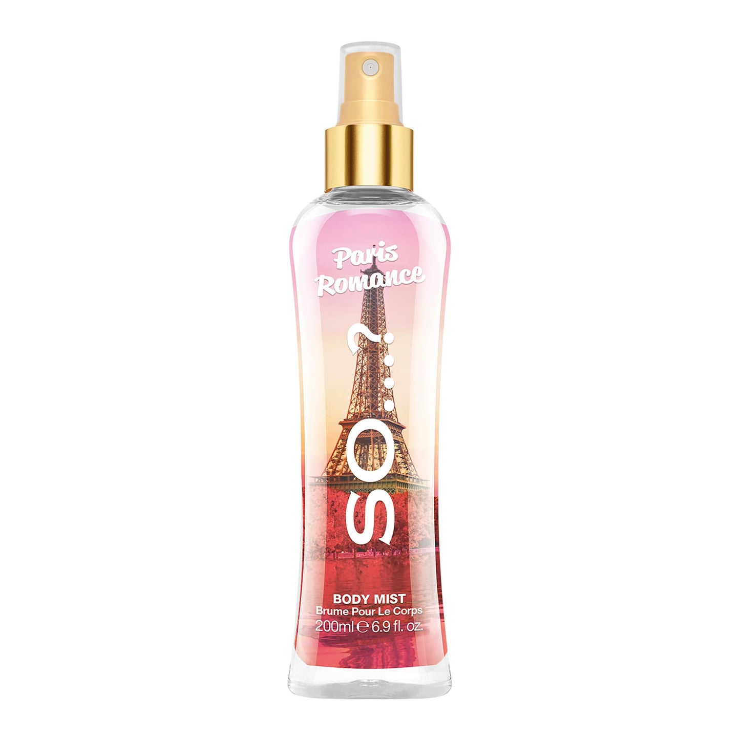 So…? Paris Romance Body Mist Fruity Floral Perfume for Women with Over 800 Sprays - Body Spray - Ideal Gifts for Women - 6.9 oz - Medaid International