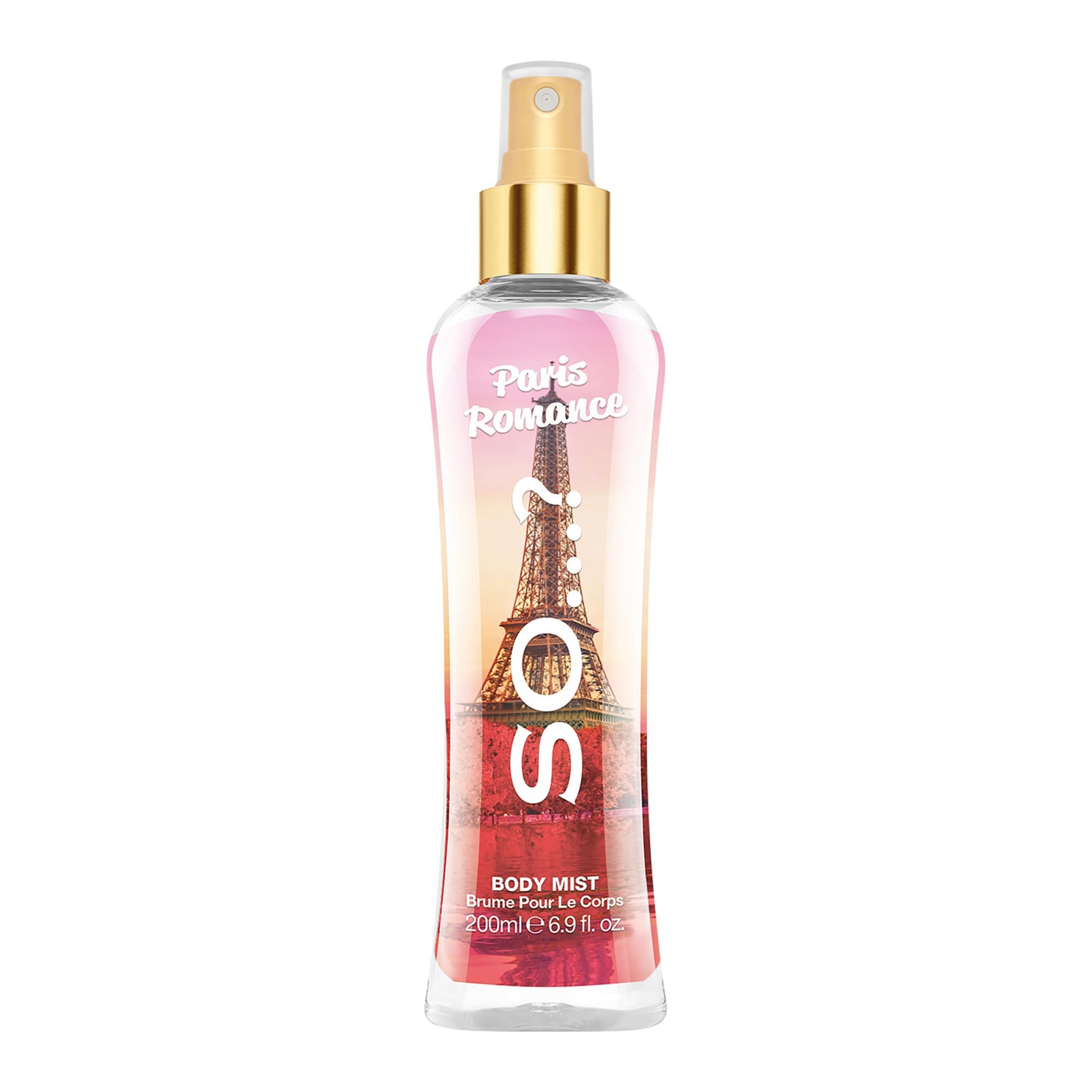 So…? Paris Romance Body Mist Fruity Floral Perfume for Women with Over 800 Sprays - Body Spray - Ideal Gifts for Women - 6.9 oz - Medaid International
