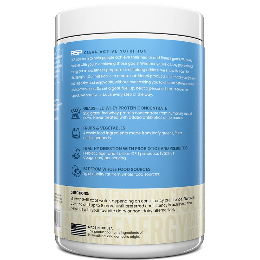TrueFit Gut Healthy Protein Powder, Grass-Fed Whey Meal Replacement Shake with Prebiotics, Probiotics, & Organic Superfoods, Keto Friendly, Gluten Free (Packaging May Vary) - Medaid International