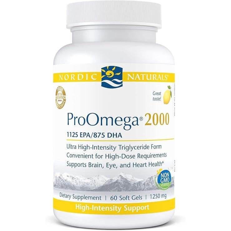 Nordic Naturals ProOmega 2000, Lemon Flavor...