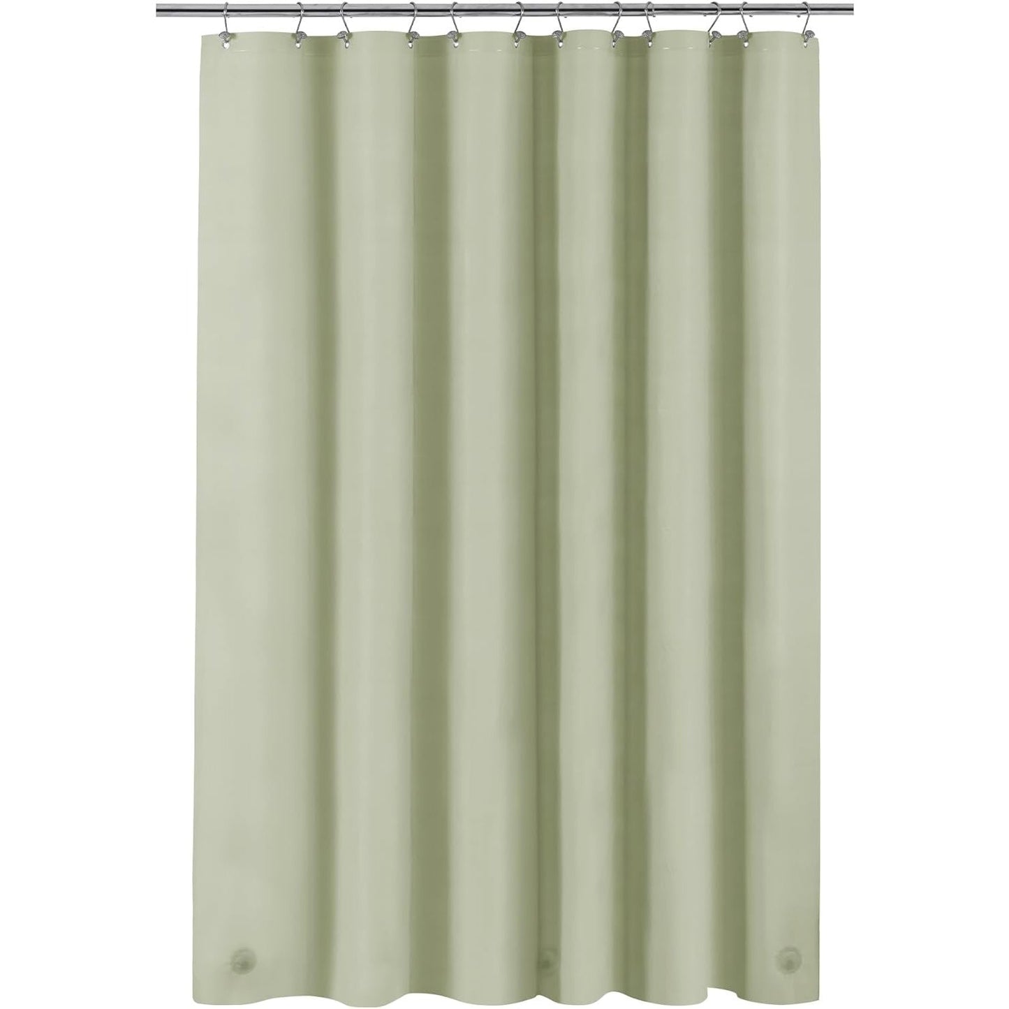 Barossa Design Plastic Shower Liner Clear - Premium PEVA Shower Curtain Liner with Rustproof Grommets and 3 Magnets, Waterproof Cute Lightweight Standard Size Shower Curtains for Bathroom - Clear - Medaid International