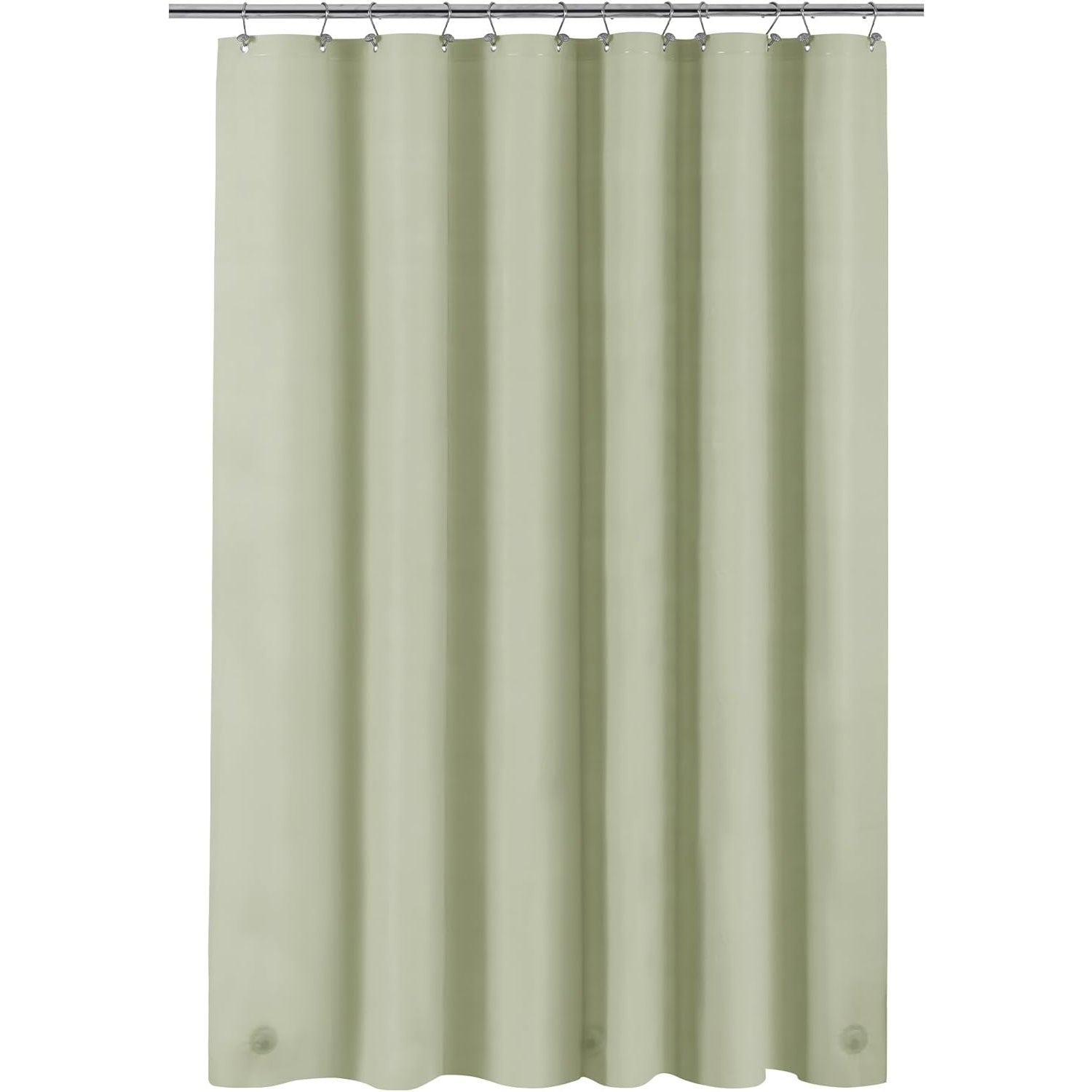 Barossa Design Plastic Shower Liner Clear - Premium PEVA Shower Curtain Liner with Rustproof Grommets and 3 Magnets, Waterproof Cute Lightweight Standard Size Shower Curtains for Bathroom - Clear - Medaid International