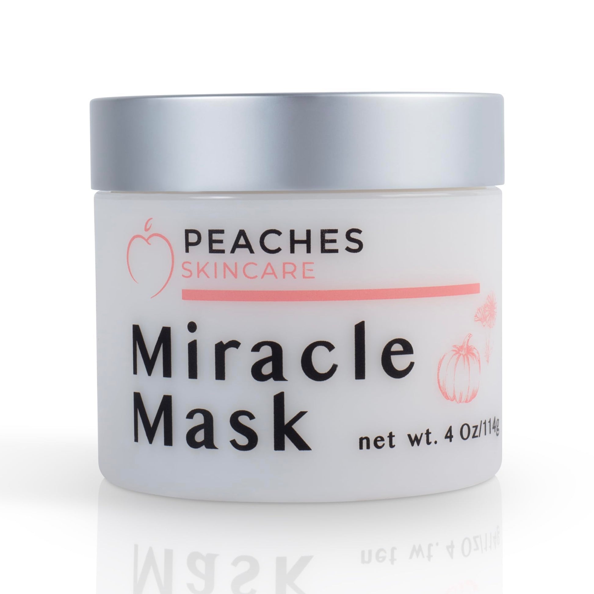 Hydrating Face Mask with Beeswax, Avocado Oil, Pumpkin, and More – Gently Removes Dead Skin Cells – Miracle Mask (1.7 oz) - Medaid International