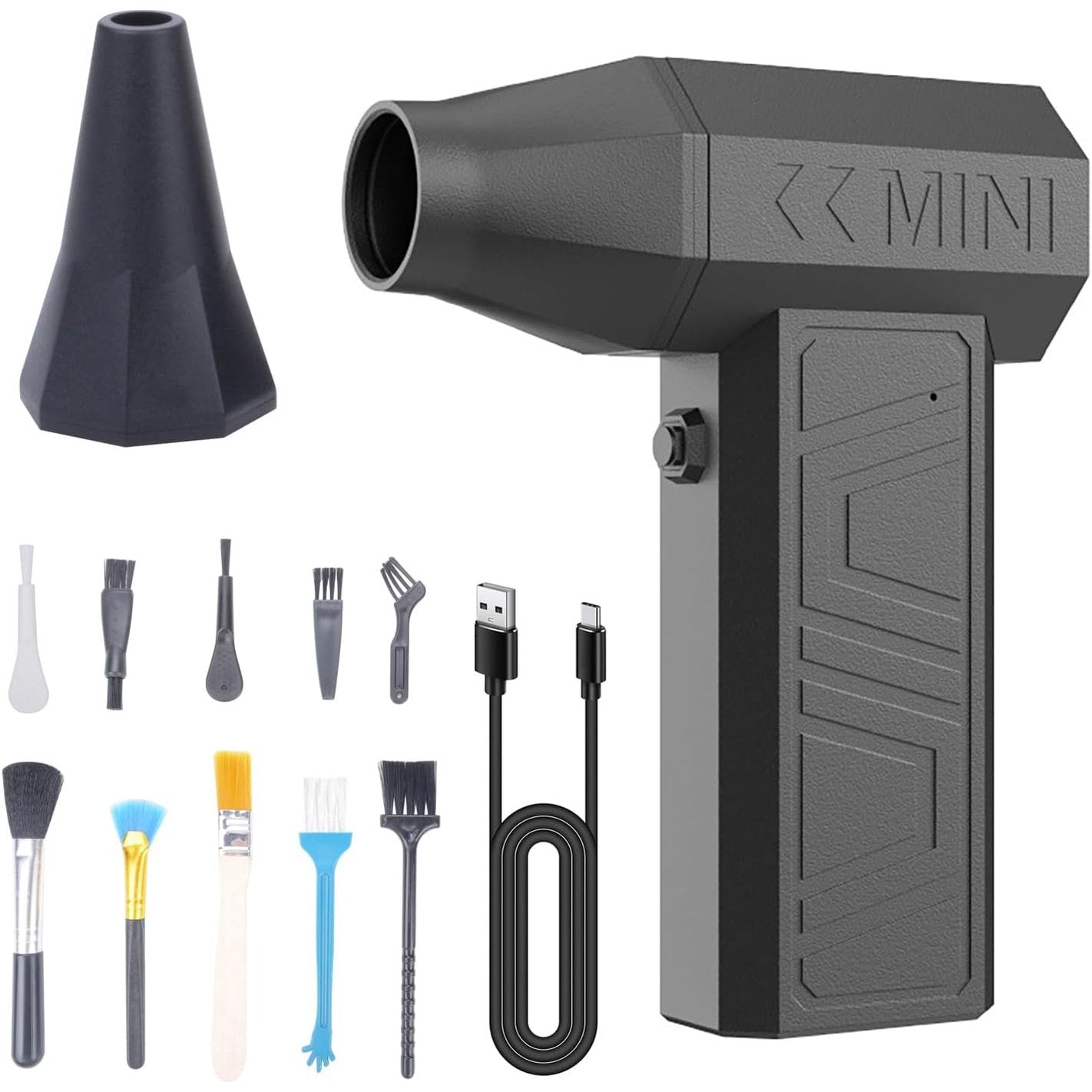 180000RPM Compressed Air Duster Mini Blower Turbo Fan