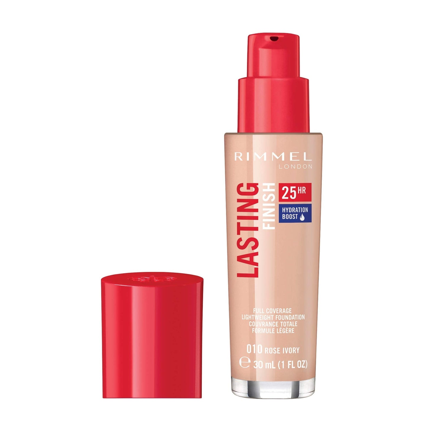 Rimmel lasting finish 25h full coverage lightweight foundation 30ml - Medaid International
