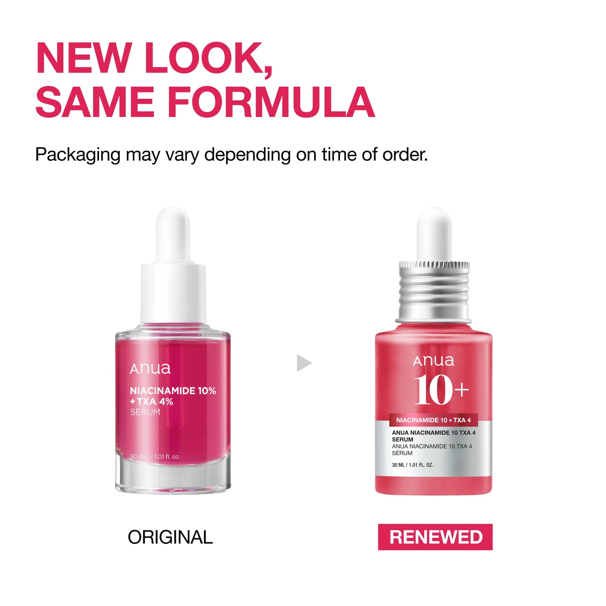 ANUA Niacinamide 10 + TXA 4 Serum, Hyaluronic Acid, Tranexamic acid, Facial Serum For GlassSkin, Glow Back Serum, Dark Spot Care, Postnatal Skincare, Korean Skincare (30ml/1.01 fl.oz) - Medaid International