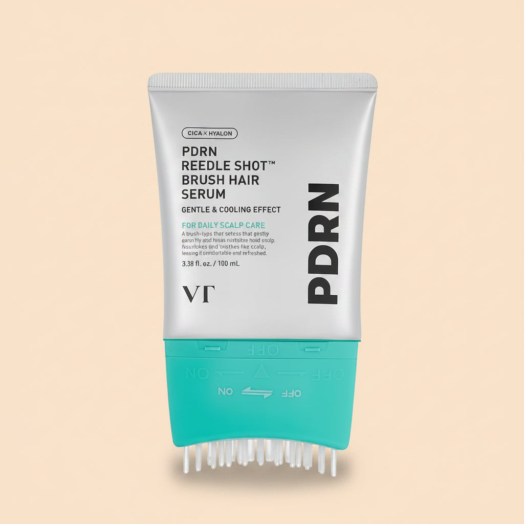 VT PDRN REEDLE SHOT BRUSH HAIR SERUM