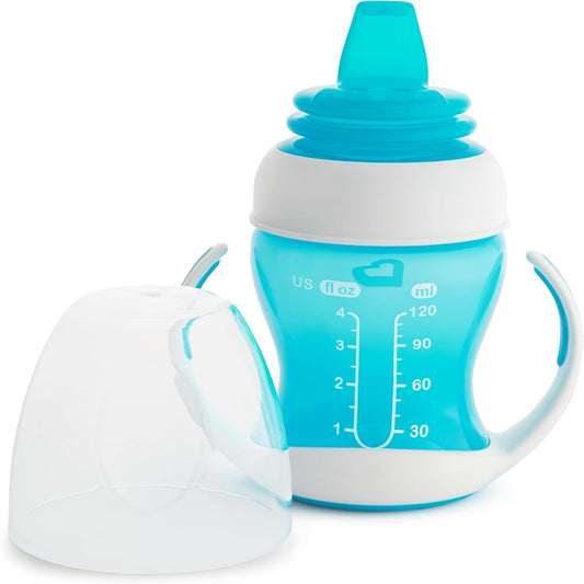 Munchkin - 4oz Gentle Transition Cup - Blue Sippy