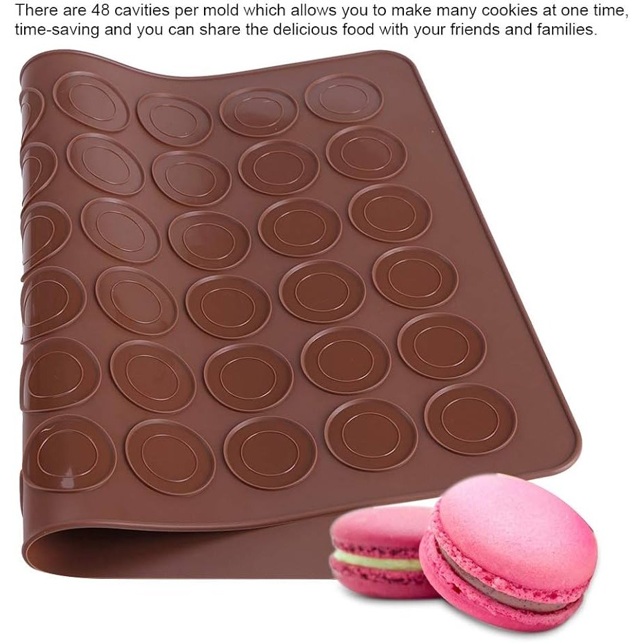 Munchies House Silicone Macaron Mat 30 Cavities 29x26 cm