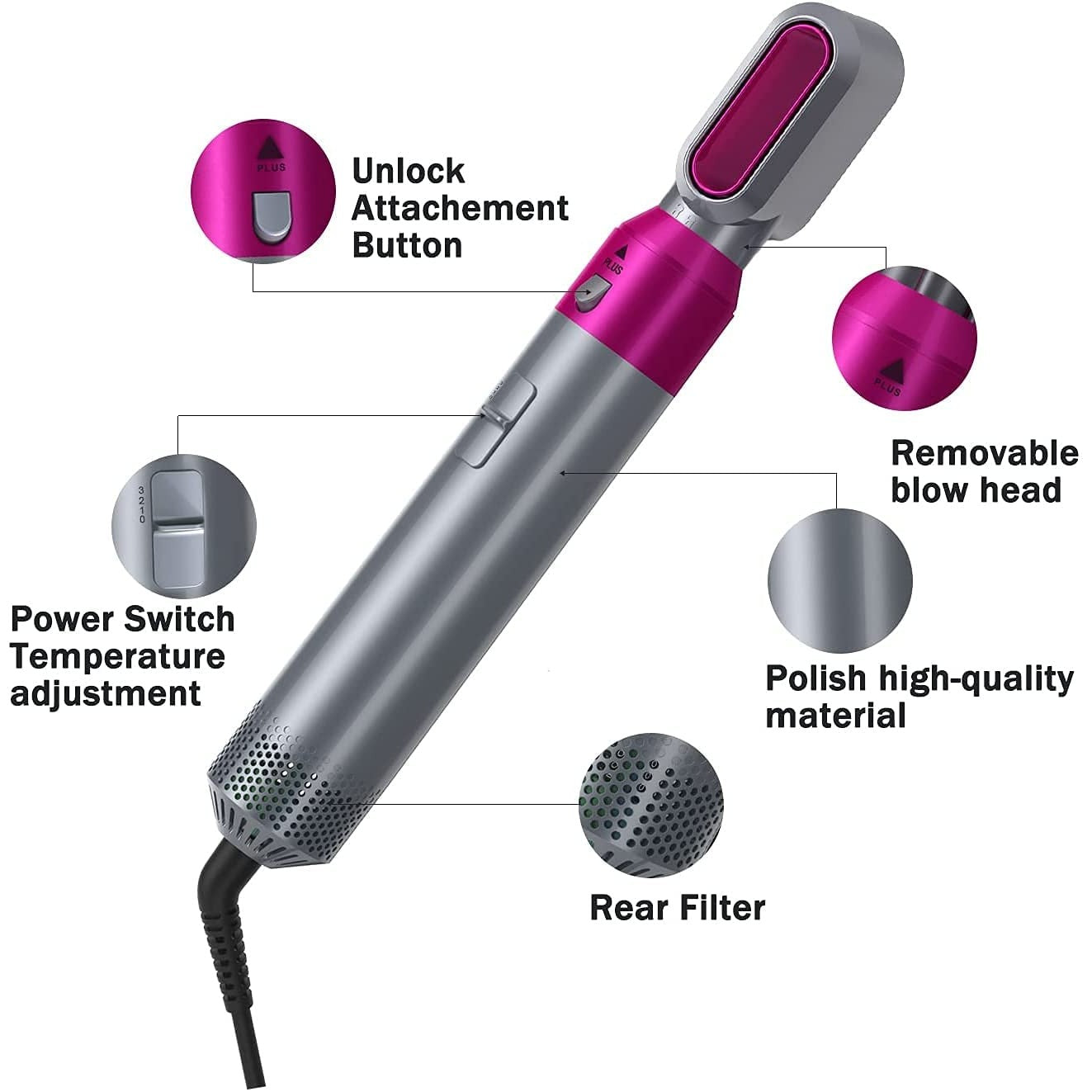 5 in 1 Hot Air Hair Styler