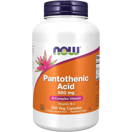 Now Pantothenic acid 500mg