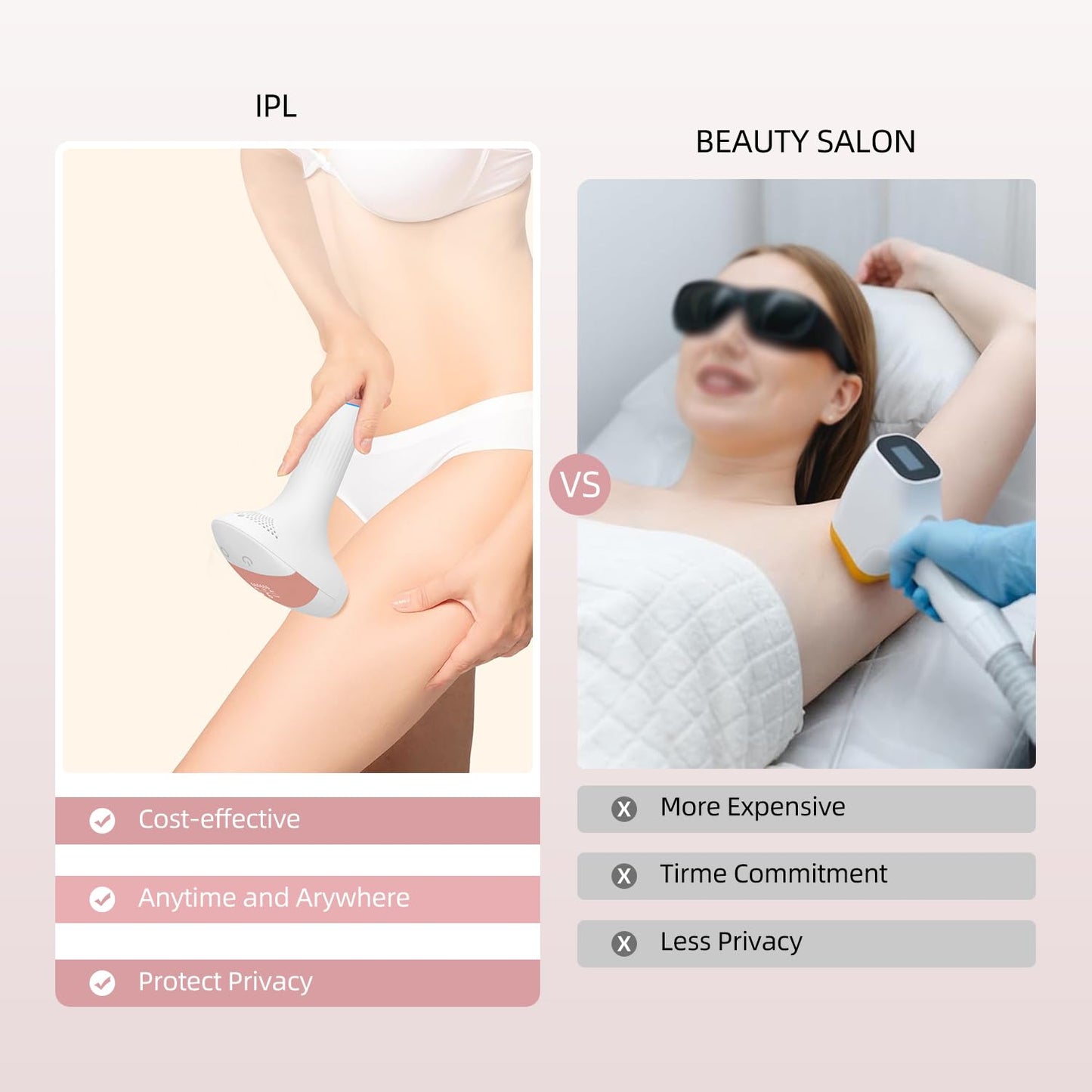 NOVANYX™ Next-Gen Permanent ICE-COOL IPL Laser – Revolutionary Painless Hair Removal with 45°F ChillTouch™ | 3-Week Transformation | Full Body, Face & Bikini | Ultimate Glow | Limited Edition - Medaid International