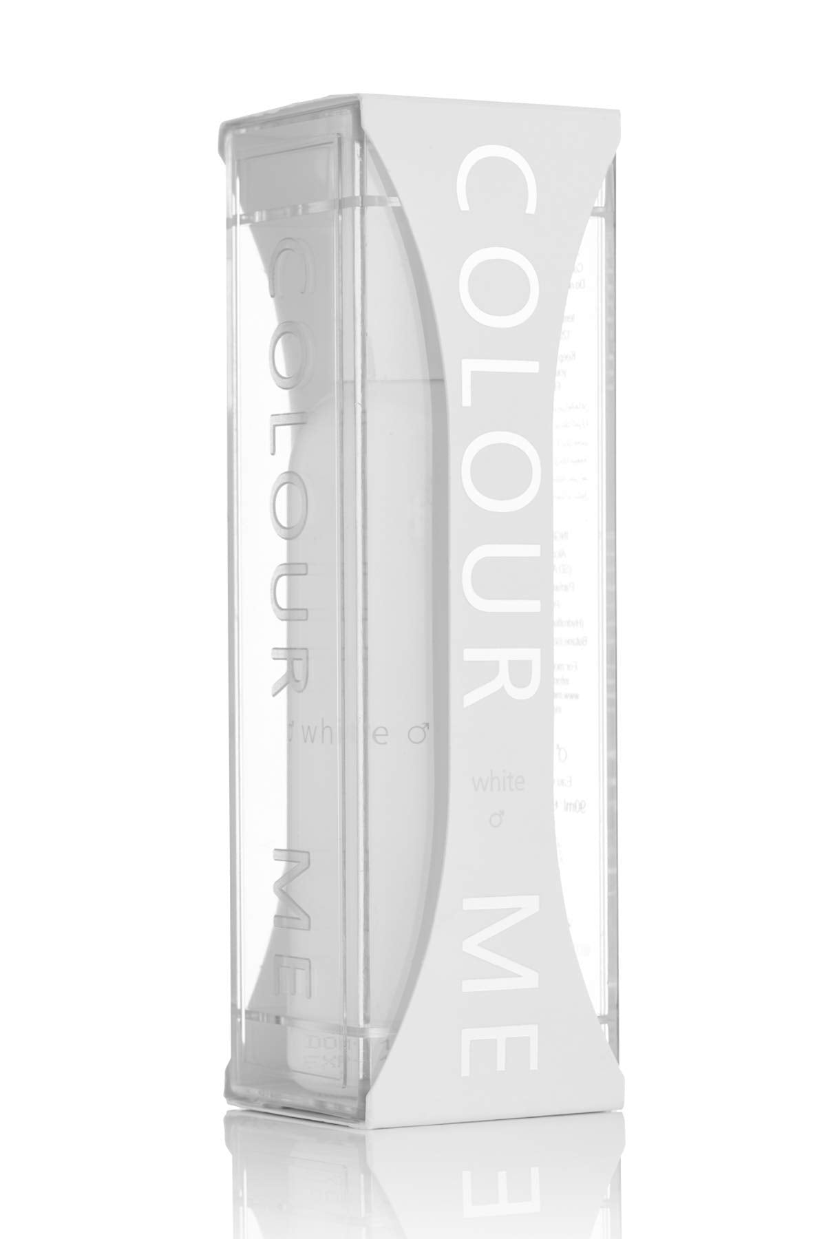 COLOUR ME Milton-Lloyd White - Cologne for Men - Aromatic Fougere Fragrances - Mens Cologne - Long Lasting Perfume for Men - Eau de Parfum - 3 oz - Medaid International