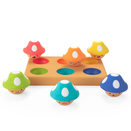 SASSY Mischievous Matching Mushrooms Toy