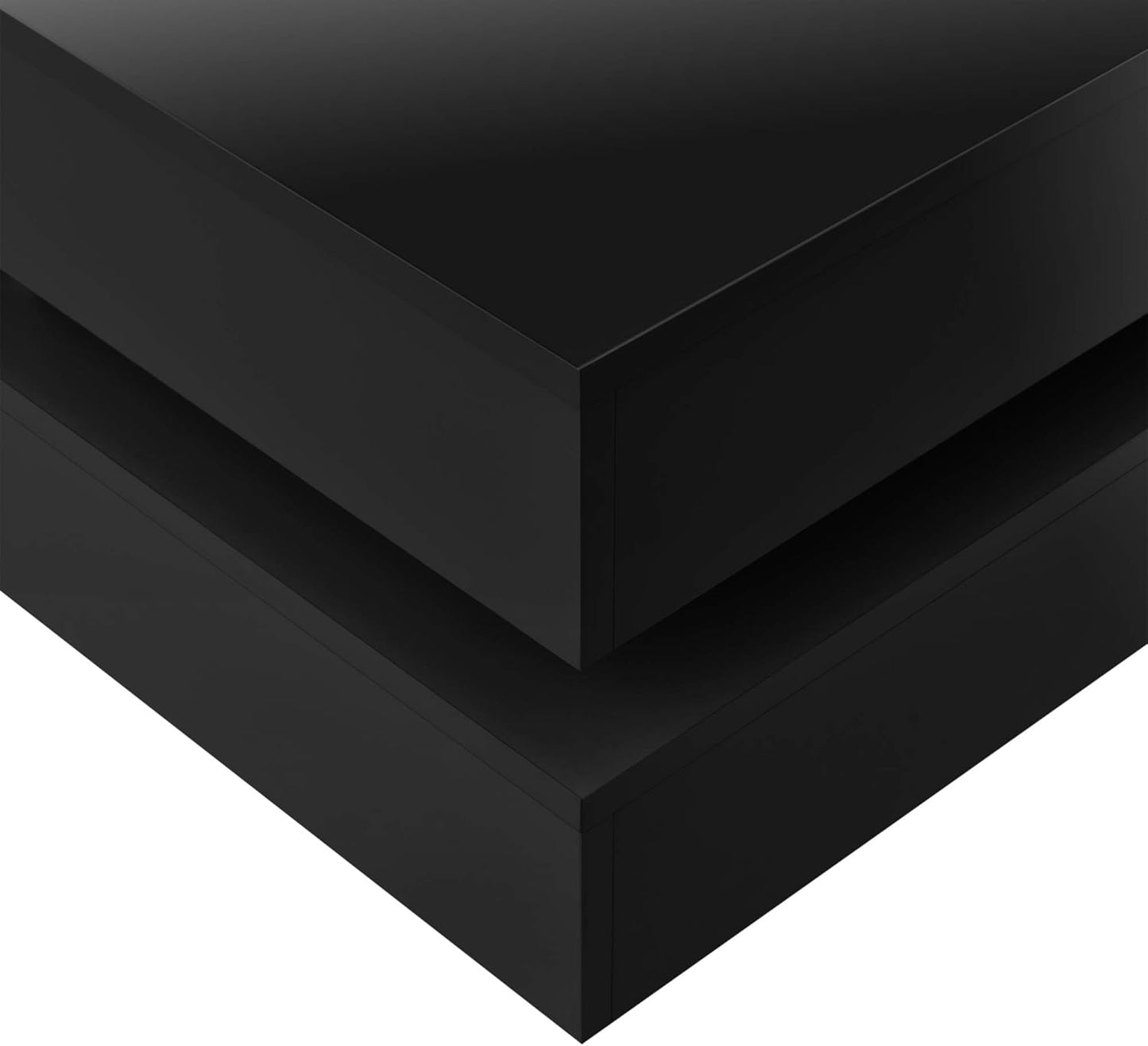 Coffee table with storage compartments
