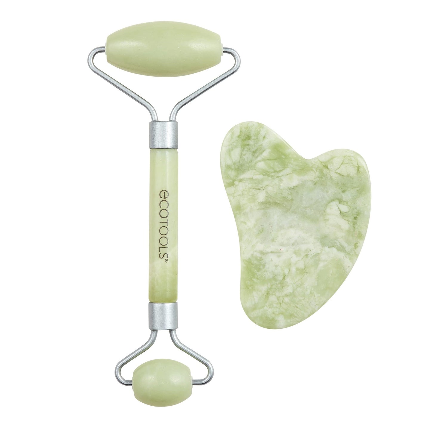 Ecotools jade roller+gua sha duo 261885