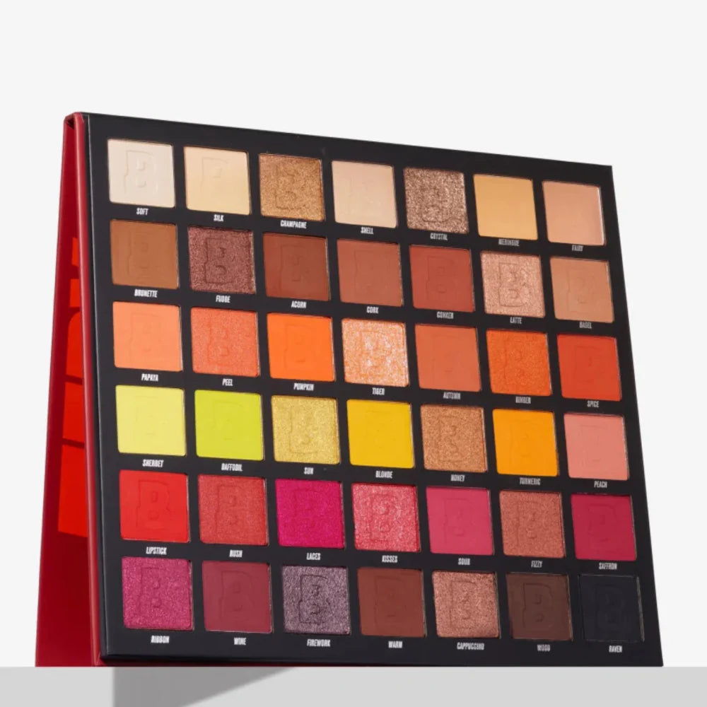 BEAUTY BAY Fiery 42 Shade Eyeshadow Palette -