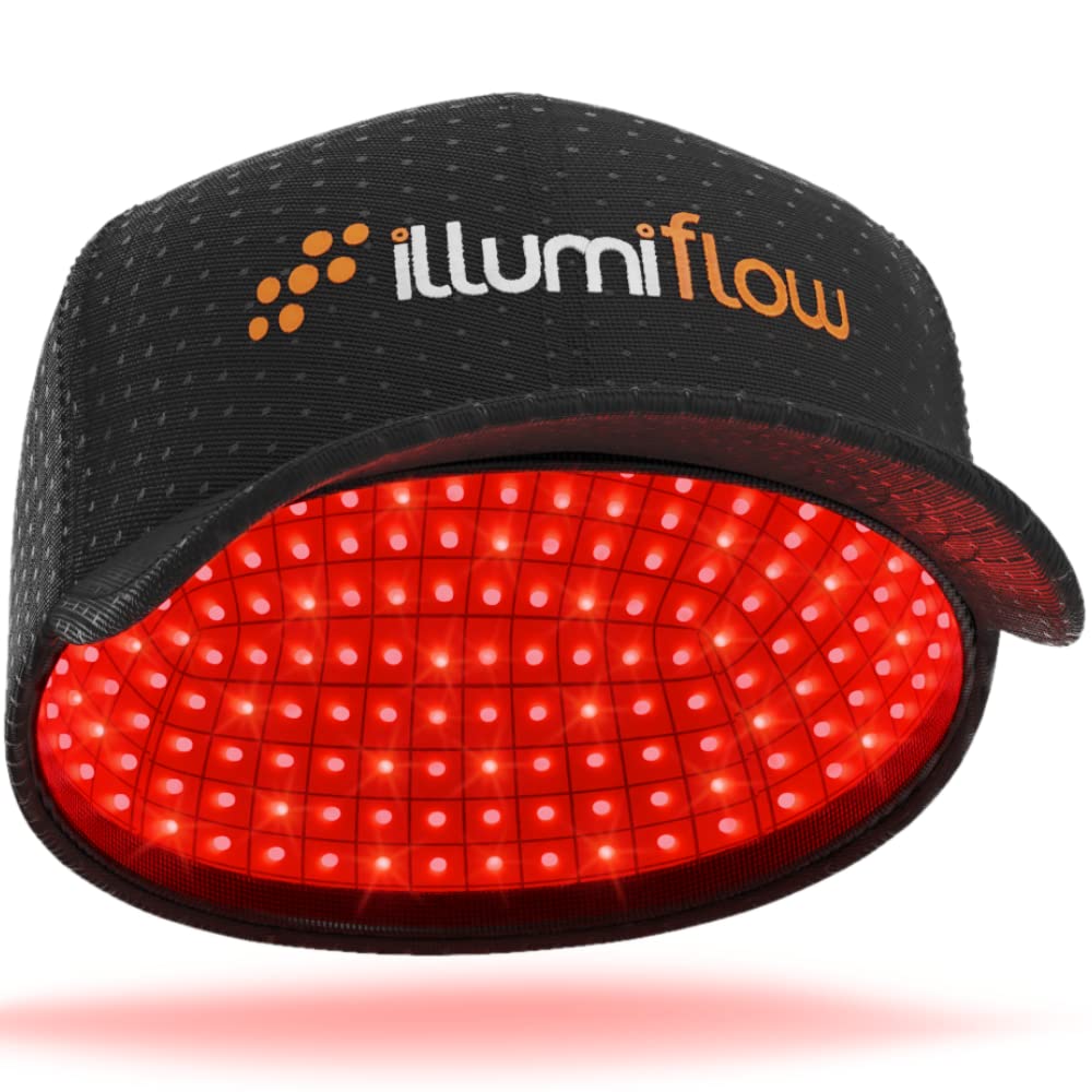 illumiflow 272 Laser Cap for Hair Growth - FDA Cleared Low Level Laser Therapy Hair Regrowth System for Men & Women - Hair & Scalp LLLT Hat w/Lasers Stops Hair Loss & Regrows Thinning Hair - Medaid International