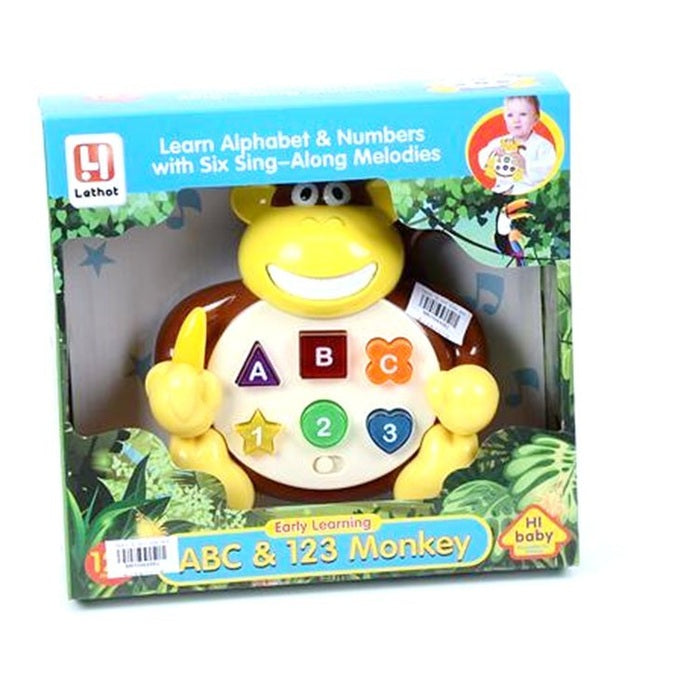 Learning ABC and 123 Monkey with Music Lebanon