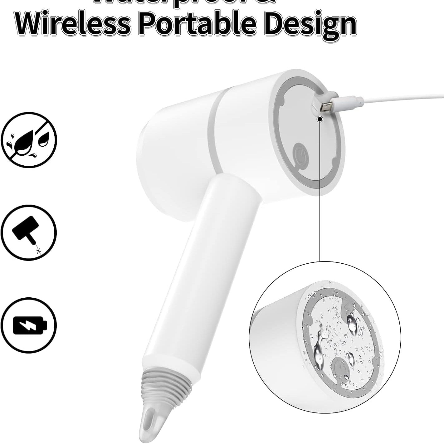 3 in1  Electric Food Chopper with 300ml Blender Bowl