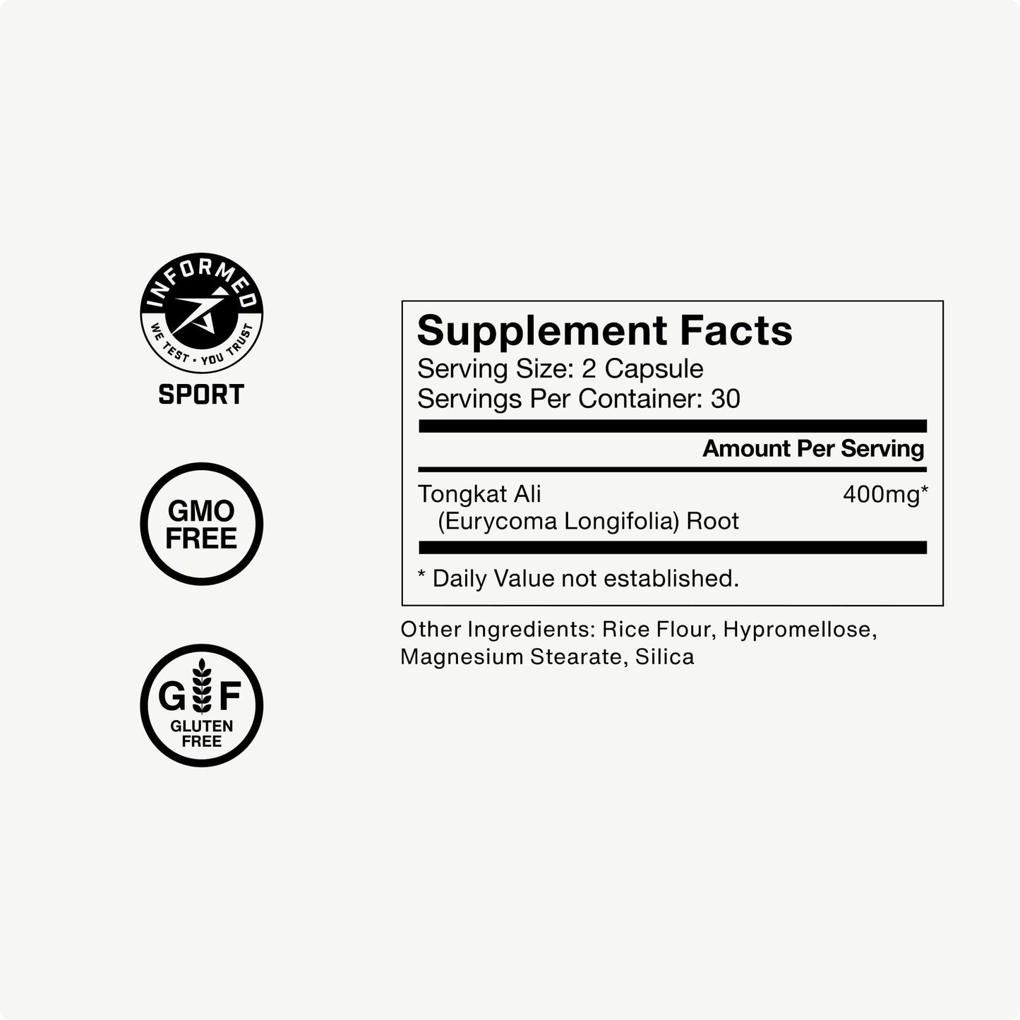 Momentous Tongkat Ali Supplement - Longjack Root Extract Powder for Men & Women - Supports Hormone Balance, Performance, & Mood - Natural Wellness - Informed Sport Certified - 400 mg - 30 Servings - Medaid International