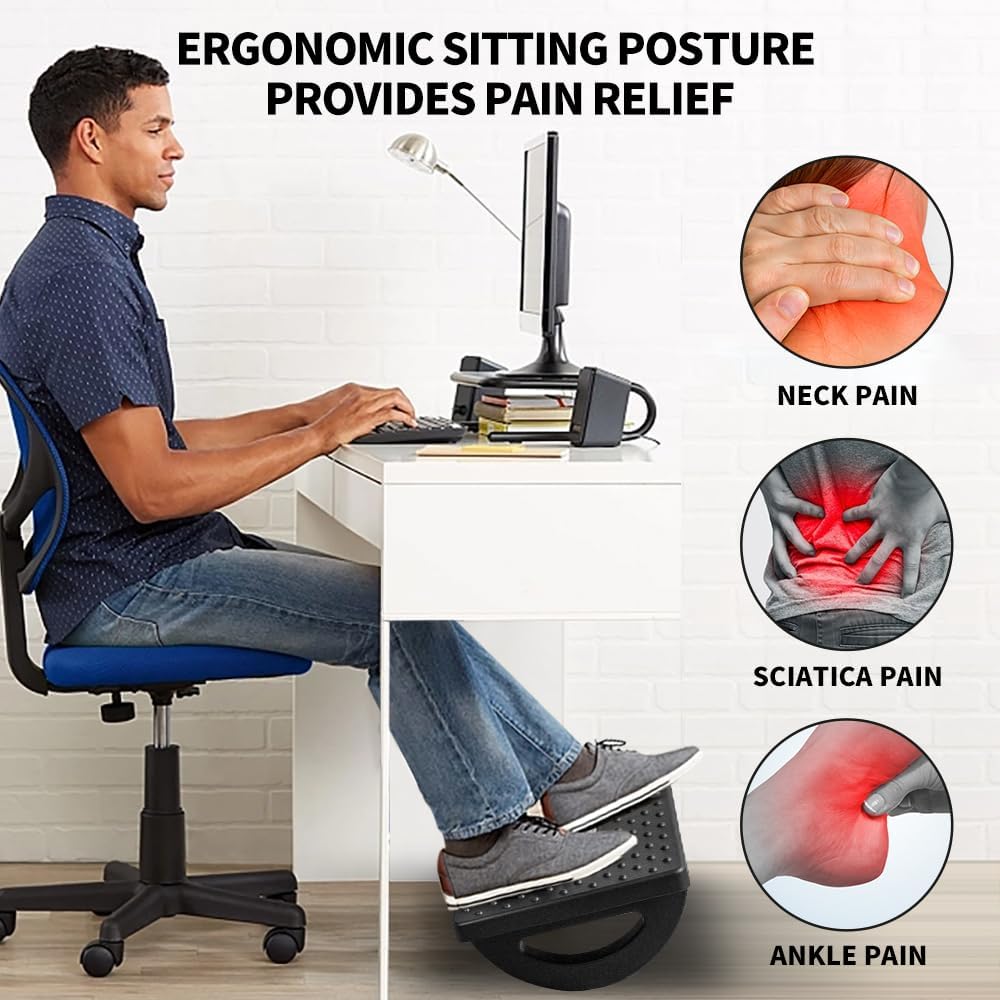 Medaid Foot Rest for Under Desk at Work