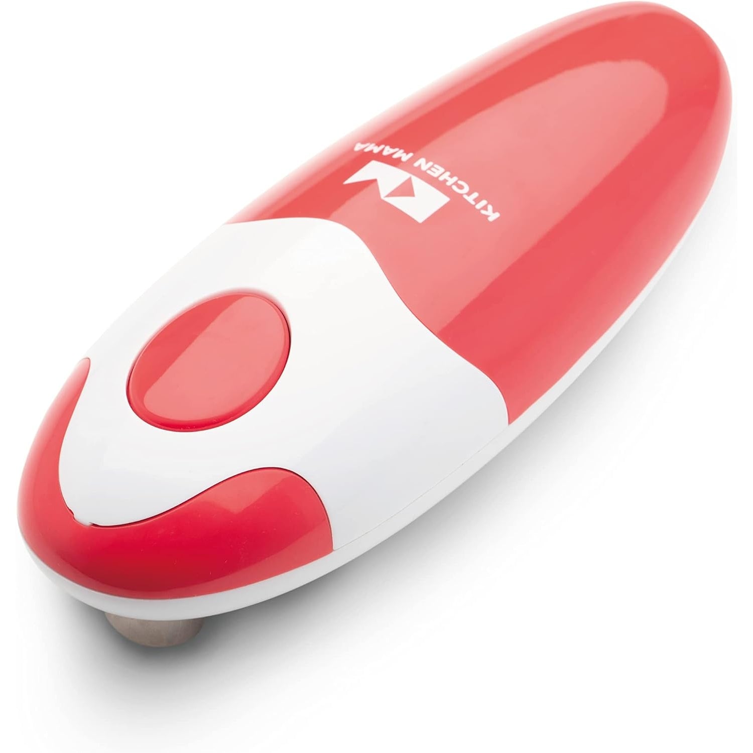 Kitchen Mama Automatic Electric Can Opener: Ergonomic, Easy to Use and Hand-free with Smooth Edge - Battery Operated and Portable Can Opener - Use for Everyday Cooking - Medaid International