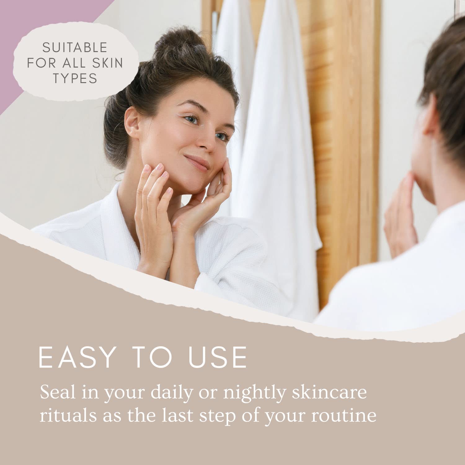 Doppeltree RENEW Overnight Face Mask with Aloe Vera Gel & Hyaluronic Acid, Anti Aging Hydrating Facial Mask for All Skin Types, Night Time Skin Care & Repair - Medaid International