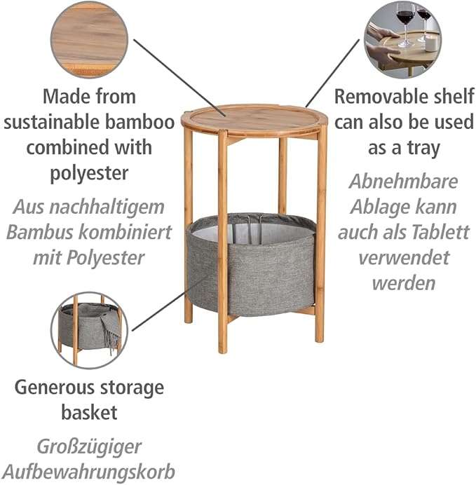 Bahari Side Table by Wenko