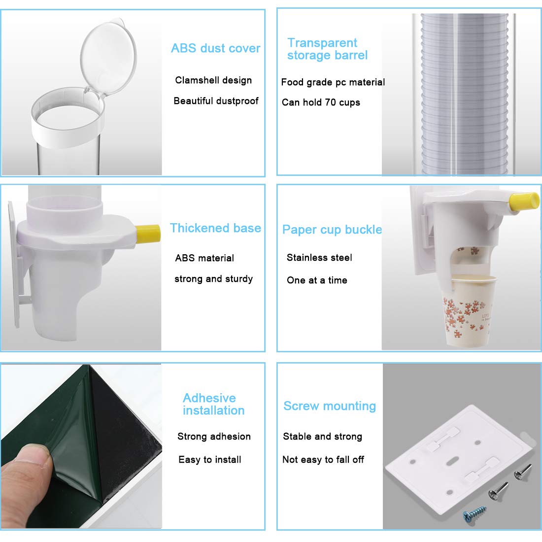 Cup Dispenser Holder