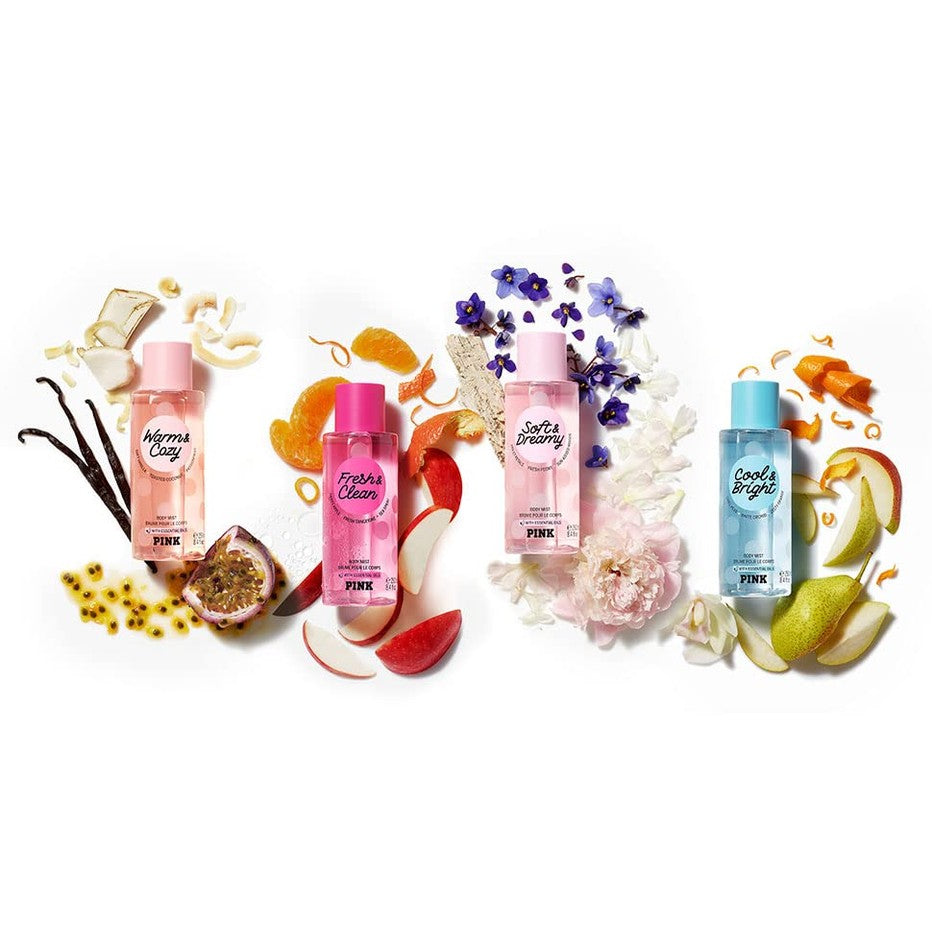 Victoria's Secret Pink Cool & Bright Mist & Lotion Set - Medaid International