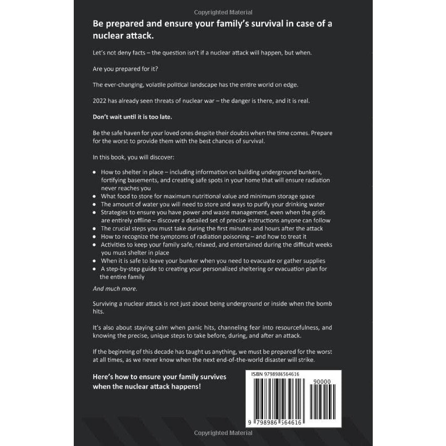 Citizen's Nuclear War Survival Skills Handbook: The Critical First 15 Day Nuclear Survival Guide to Prepping, Bugging-In, and Avoiding Fallout
