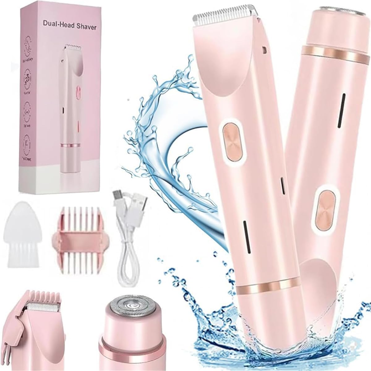 2 in 1 Dual Head Bikini Trimmer