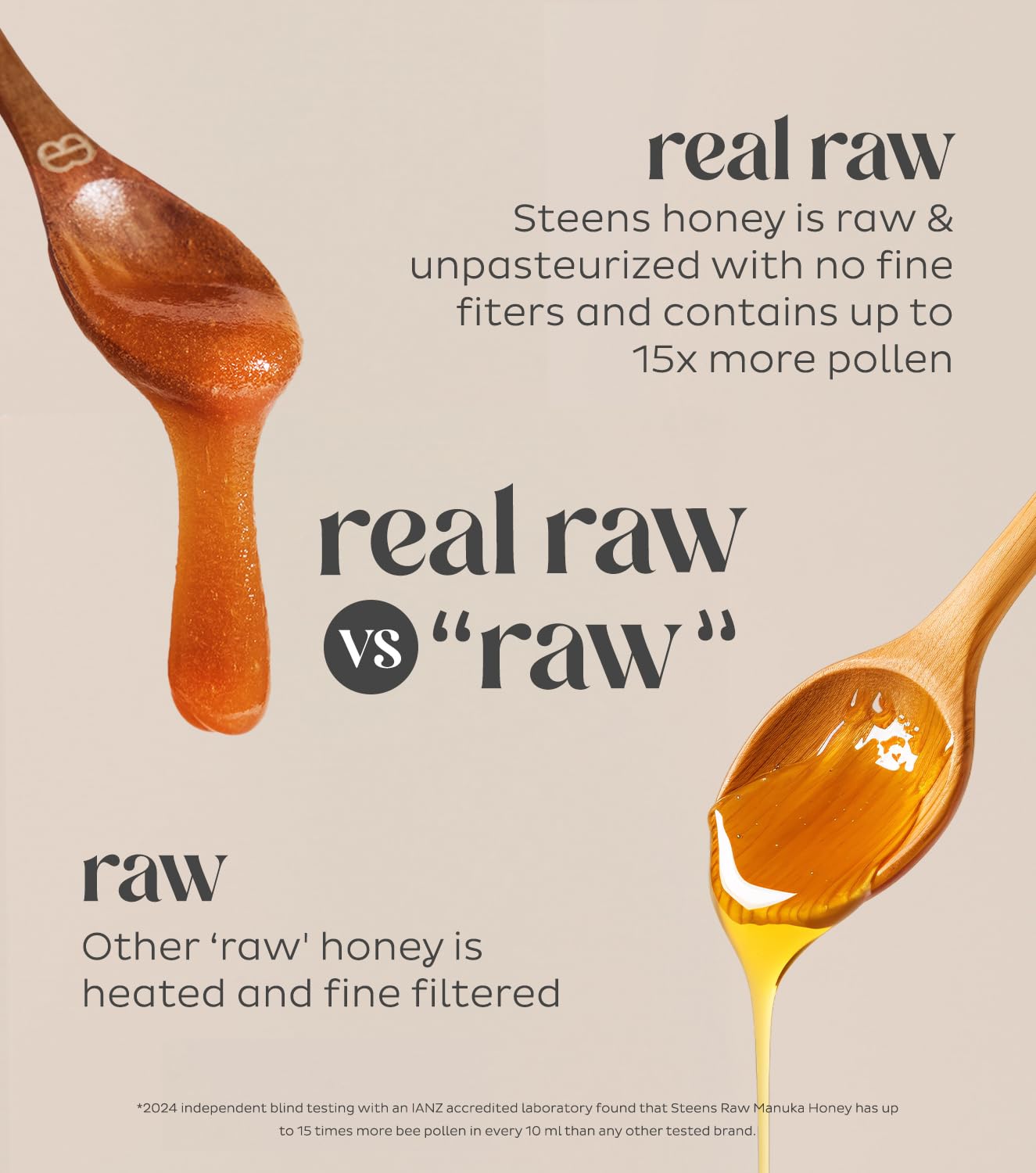 Steens Manuka Honey - MGO 830+ - Pure & Raw 100% Certified UMF 20+ Manuka Honey - Bottled and Sealed in New Zealand - 17.6 Ounce (Pack of 1) New Version - Medaid International