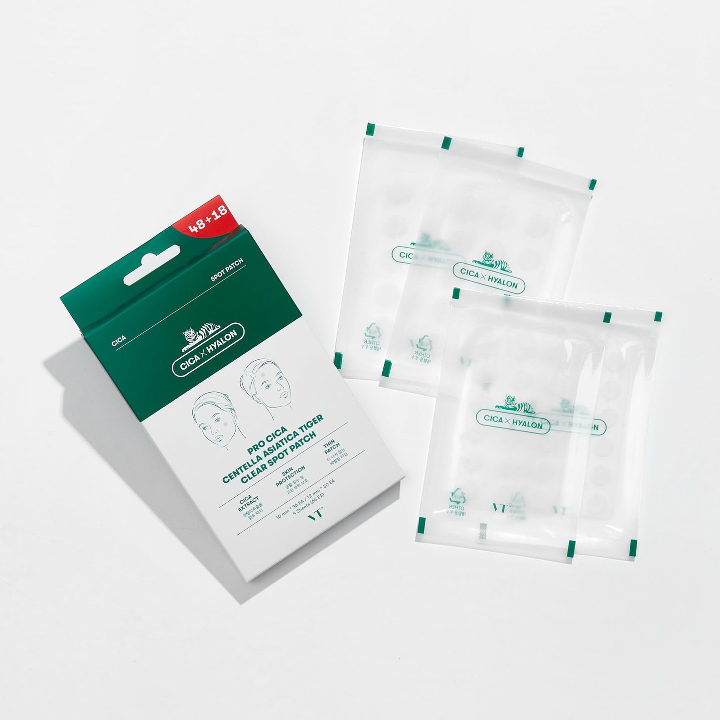 VT COSMETICS Pro CICA Centella Spot Patch (66 Count) - Medaid International