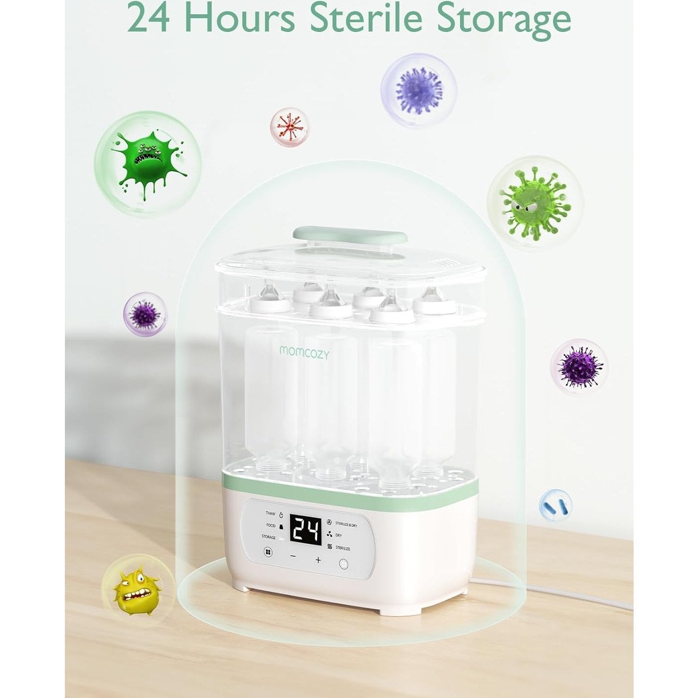 Momcozy Bottle 8 In 1 Sterilizer And Dryer