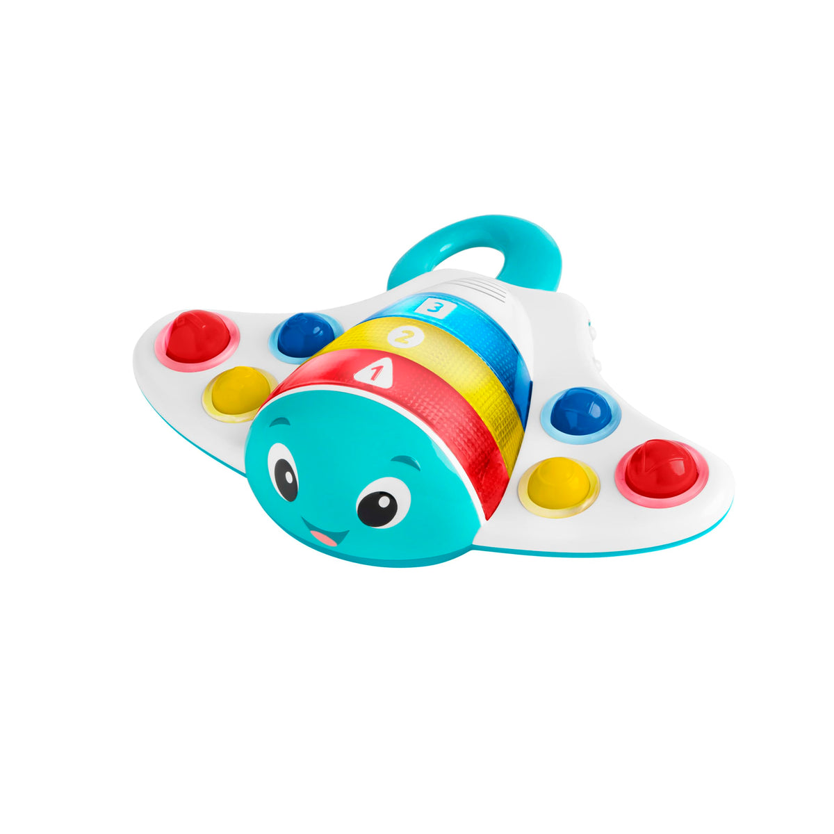 Baby Einstein Baby Einstein, Outstanding Opus The Octopus, Sensory Rattle and Teether Multi-Use Toy, BPA Free and Chillable, 3 Months and up, 1pk