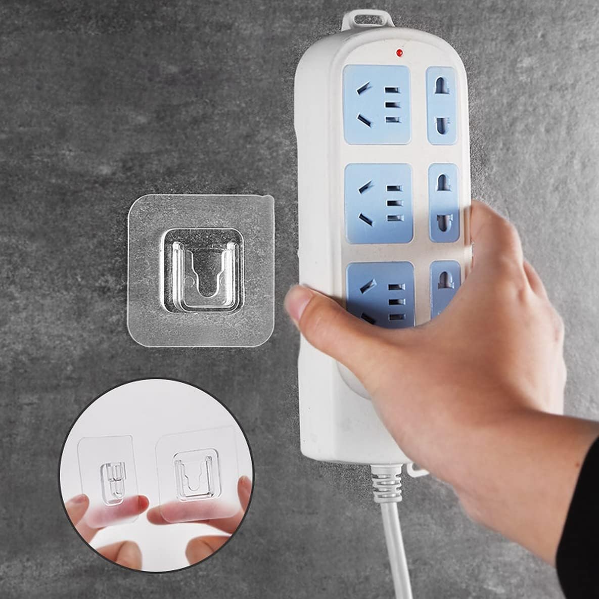 Self Adhesive Hooks (10 Pairs)