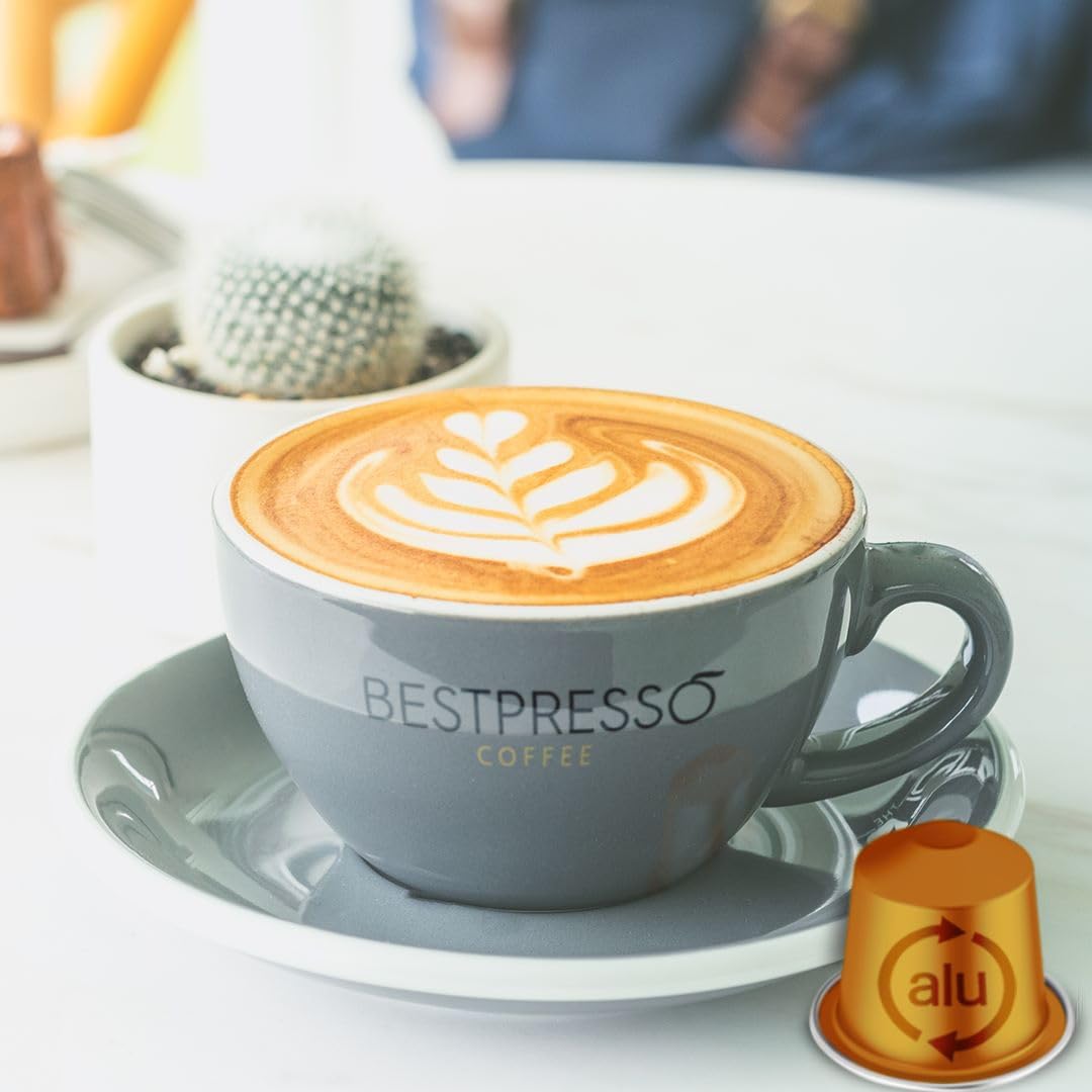 Bestpresso Coffee for Nespresso Original Machine 120 pods Certified Genuine Espresso Variety Pack Pods Compatible with Nespresso Original