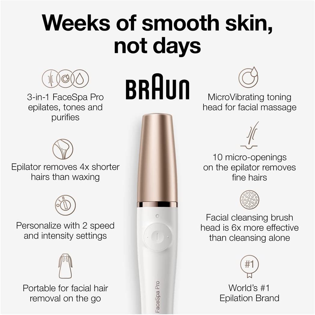 Braun Face Epilator Facespa Pro 911