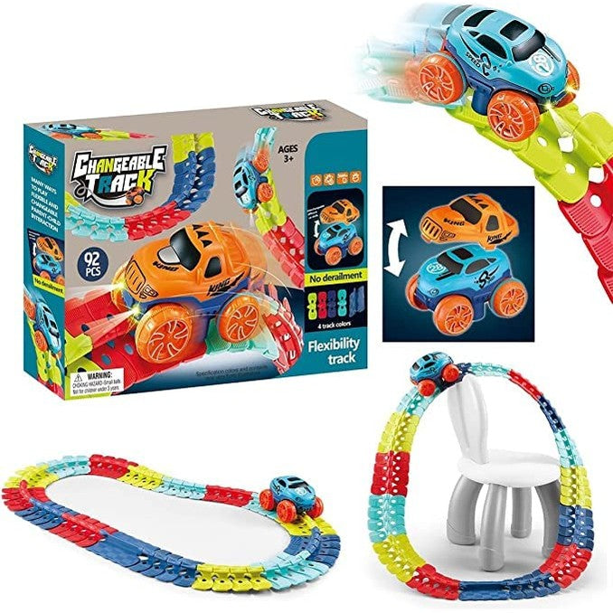 Tumama Kids - Changeable Track Race - 184pcs