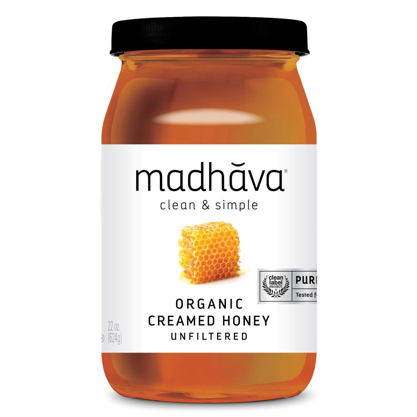 Madhava Natural Sweeteners Organic Honey, 22-Ounce - Packaging May Vary - Medaid International