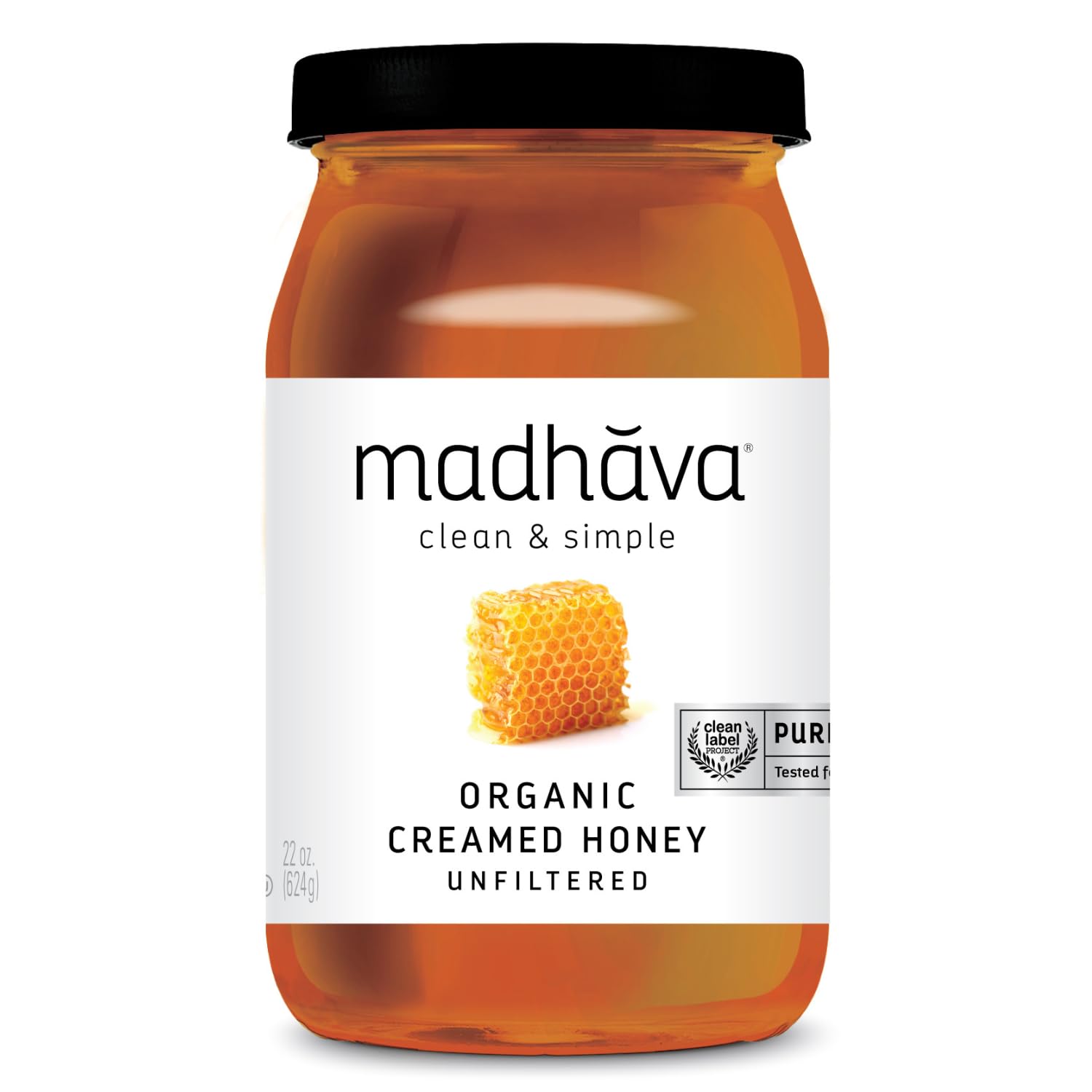 Madhava Natural Sweeteners Organic Honey, 22-Ounce - Packaging May Vary - Medaid International