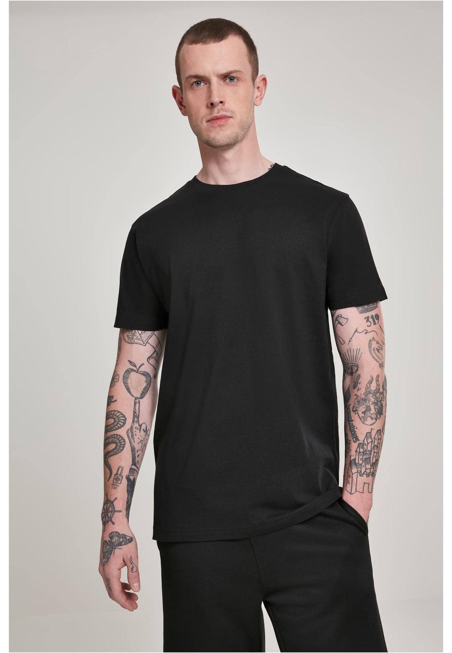 Urban Classics - Basic Shirt Black - XL - Medaid International