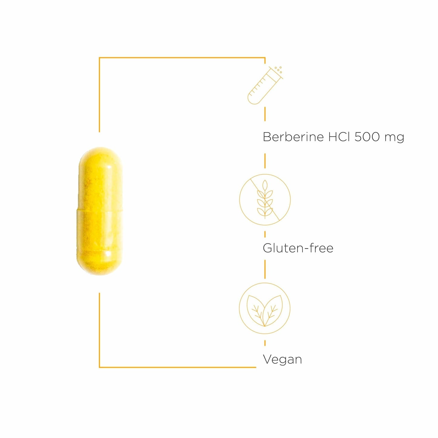 Integrative Therapeutics Berberine - Supplement for Cellular Energy Metabolism & Metabolic Support* - Dairy-Free & Gluten-Free - 60 Capsules (60 Servings) - Medaid International