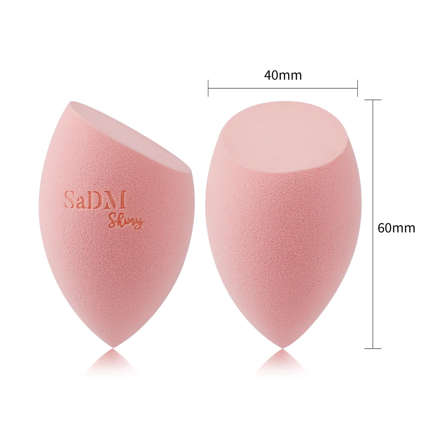 Makeup Blender Sponge for Liquid & Cream Foundation, Blush & Powders - Full Coverage, Streak-Free Professional Makeup Applicator Tool - Washable & Latex Free - Ideal for Dry & Wet Use - Medaid International