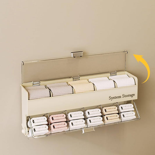 Wall Mounted Underwear & Socks Storage